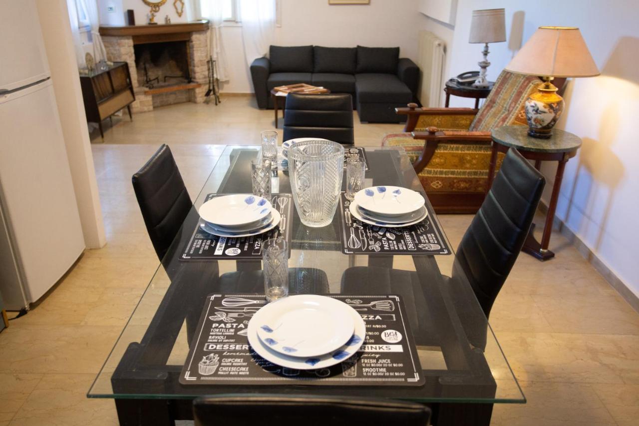 Traditional Villa Appartment With Garden, Also For Gatherings ,15 Minutes From Thessaloniki Airport Exteriér fotografie